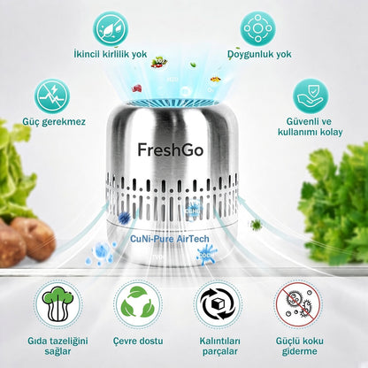 FreshGo™ Buzdolabı Hava Temizleyici