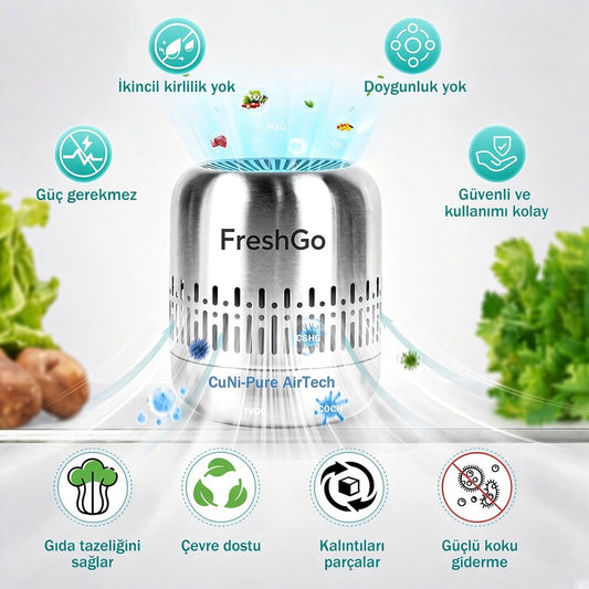 FreshGo™ Buzdolabı Hava Temizleyici