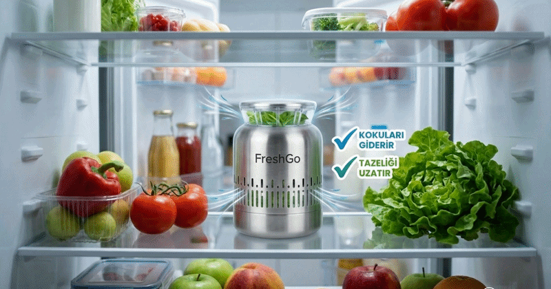 FreshGo™ Buzdolabı Hava Temizleyici
