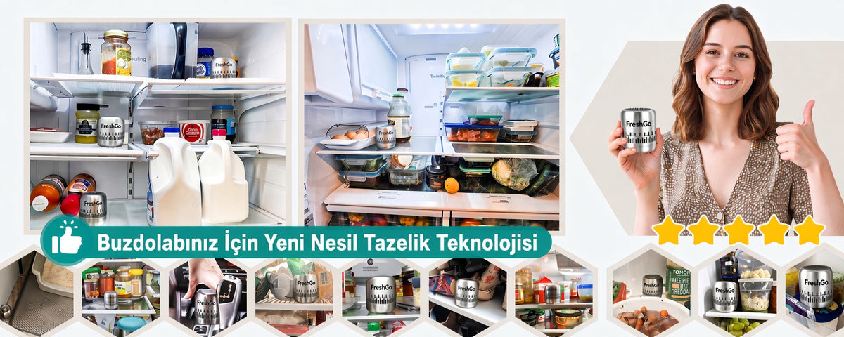FreshGo™ Buzdolabı Hava Temizleyici